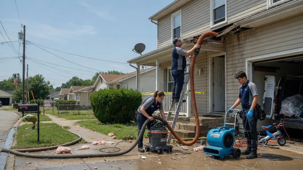 Water Damage Restoration in Columbus, WI near me